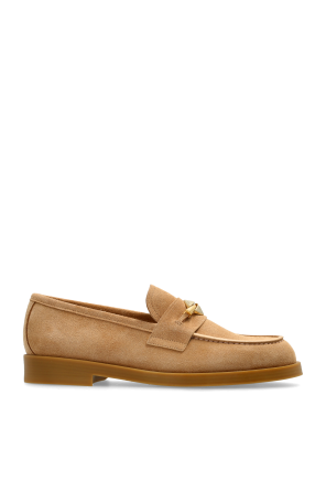 VERSACE クレカホタ レス フリフ 10211491A14840 1B000 Versace Leather loafers | Women's Shoes | Vitkac